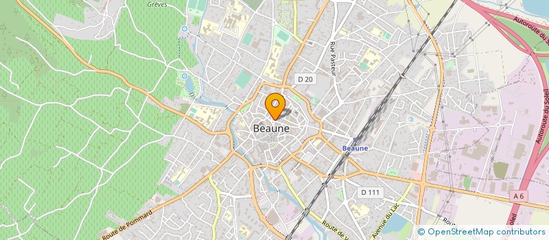 localisation de l'entreprise DU GOUT ET DES IDEES à BEAUNE