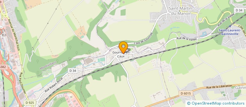 localisation de l'entreprise DU GRAIN A DEMOUDRE  GONFREVILLE L'ORCHER