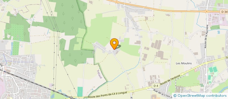 localisation de l'entreprise DU GRAND AVALOU à LOIRE-AUTHION