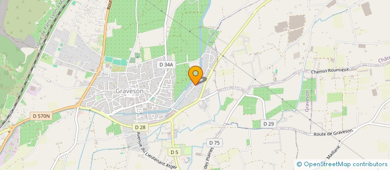 localisation de l'entreprise DU GRAND BOSQUET  GRAVESON