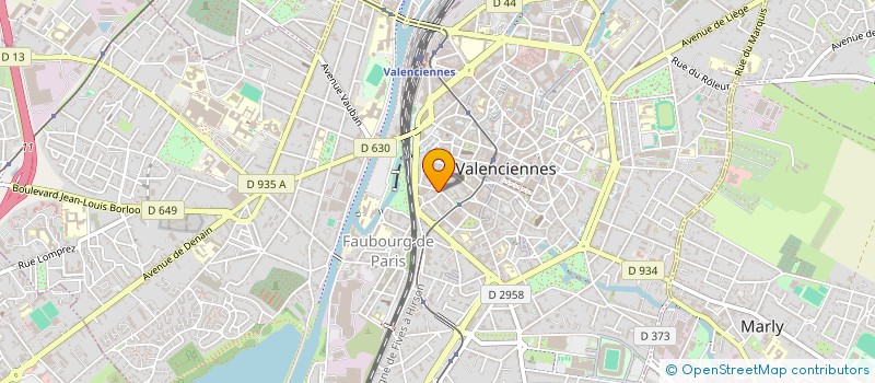 localisation de l'entreprise DU GRAND BRUILLE  VALENCIENNES