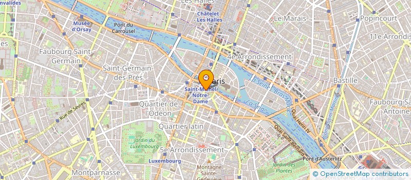 localisation de l'entreprise DU GRAND CARDO  PARIS