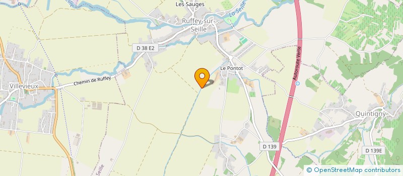 localisation de l'entreprise DU GRAND CHARMAIL  RUFFEY-SUR-SEILLE