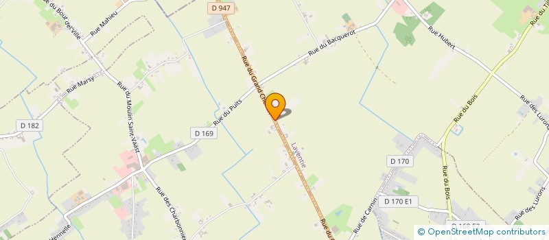 localisation de l'entreprise DU GRAND CHEMIN  LAVENTIE