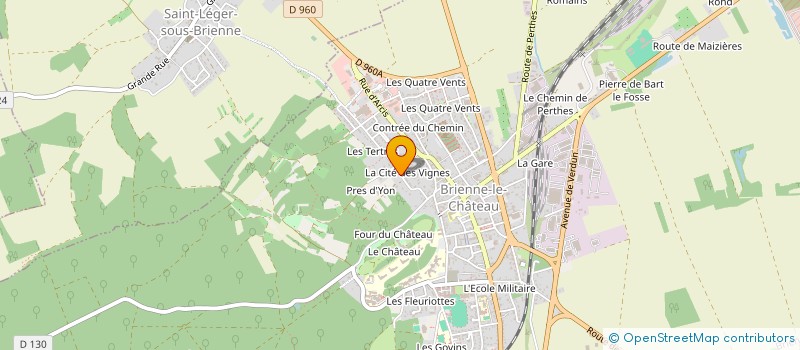 localisation de l'entreprise DU GRAND RANG  BRIENNE-LE-CHATEAU