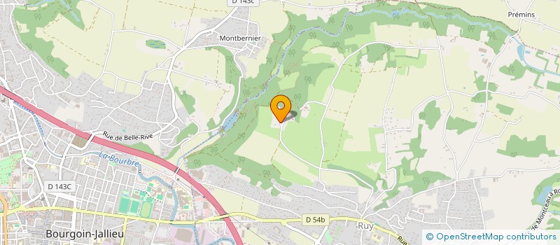 localisation de l'entreprise DU GRAND ROZIERE à RUY-MONTCEAU