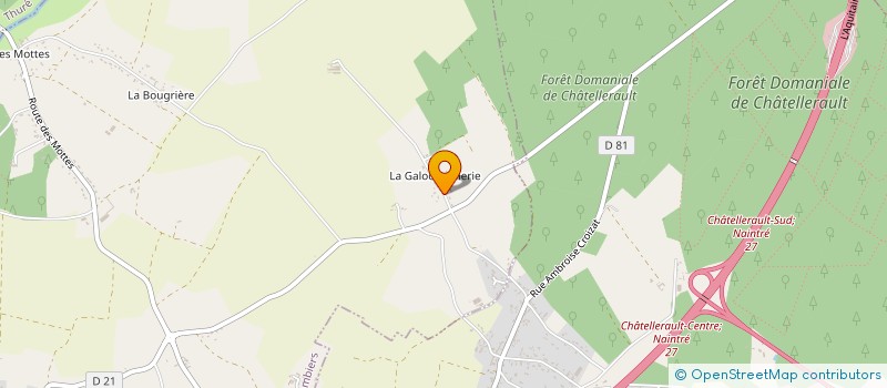 localisation de l'entreprise DU GRAND SOLEIL à COLOMBIERS