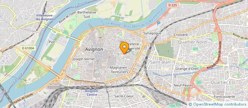 localisation de l'entreprise DU GRAND SOLEIL  AVIGNON