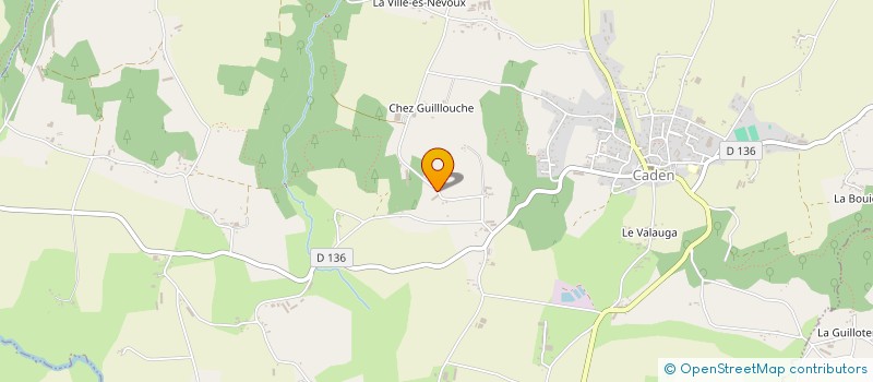 localisation de l'entreprise DU GRAND VAL à CADEN