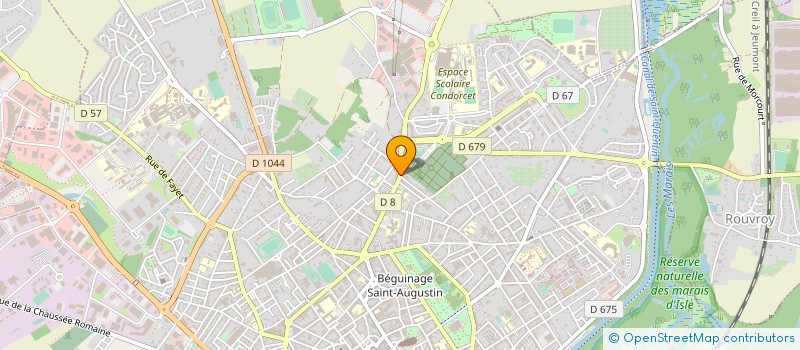 localisation de l'entreprise DU GRAND VENEUR à SAINT-QUENTIN