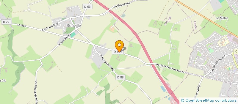 localisation de l'entreprise DU GRAVIER à BOUVILLE