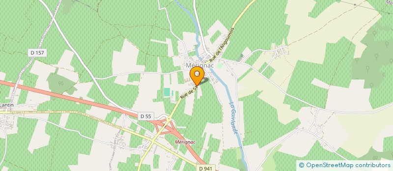localisation de l'entreprise DU GRELET à MERIGNAC