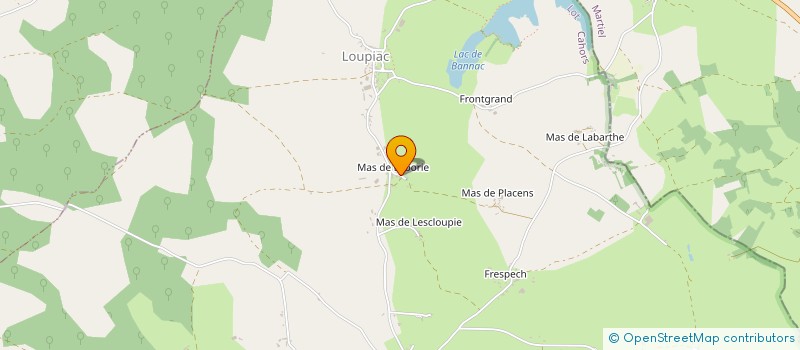 localisation de l'entreprise DU GREZAL  LARAMIERE