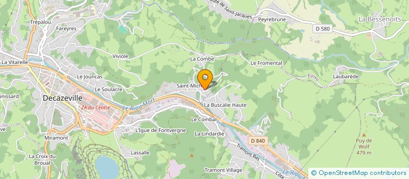 localisation de l'entreprise DU GRIFFOUL à ALMONT-LES-JUNIES