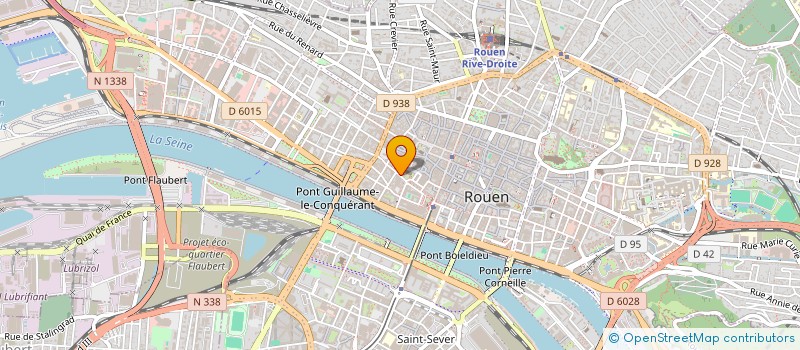 localisation de l'entreprise DU GROS PONEY à ROUEN