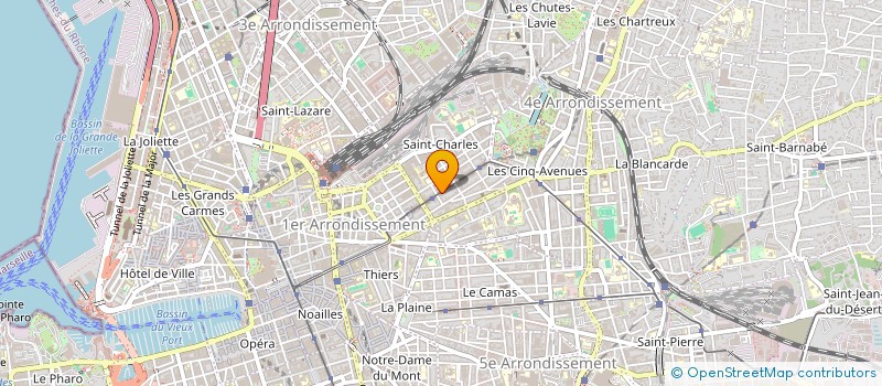 localisation de l'entreprise DU GYMNASE A LONGCHAMP : ARTS ET PATRIMOINE (G.L.A.P.) à MARSEILLE