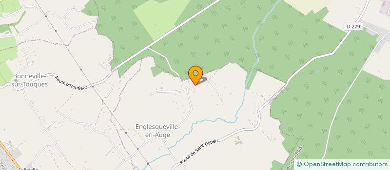 localisation de l'entreprise DU HAMEAU ISABEL  ENGLESQUEVILLE-EN-AUGE