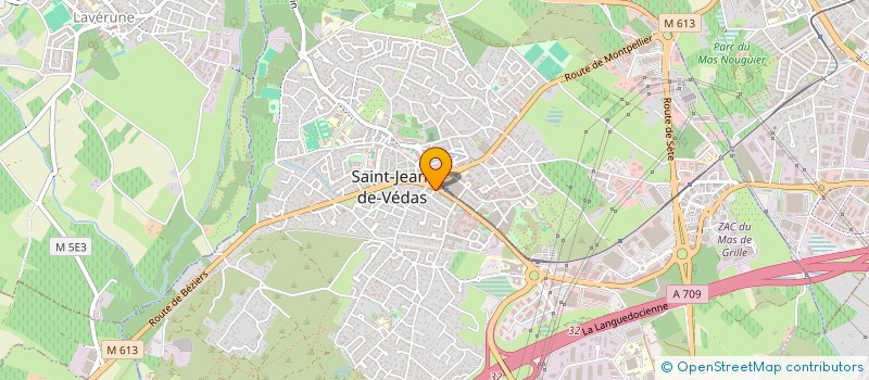 localisation de l'entreprise DU HAPPY  SAINT-JEAN-DE-VEDAS