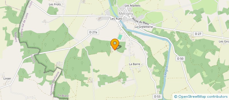 localisation de l'entreprise DU HARAS D'ARGANE à LINGE