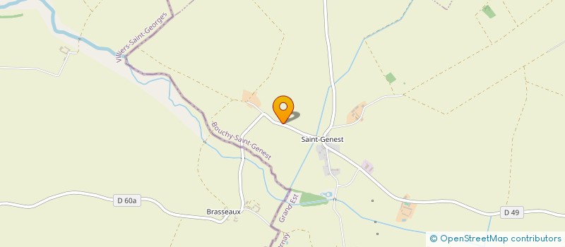 localisation de l'entreprise DU HAUT DE CHARMOY  BOUCHY-SAINT-GENEST