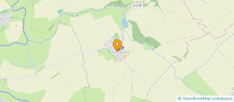 localisation de l'entreprise DU HAUT DE L'ETANG  FOSSIEUX