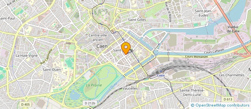 localisation de l'entreprise DU HAVRE à CAEN