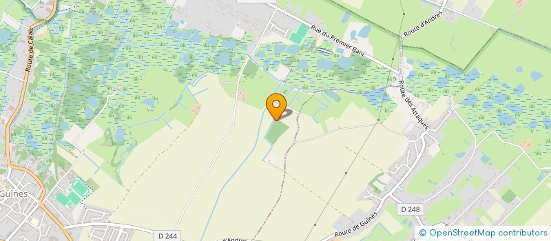 localisation de l'entreprise DU HETRE ROUGE  ANDRES