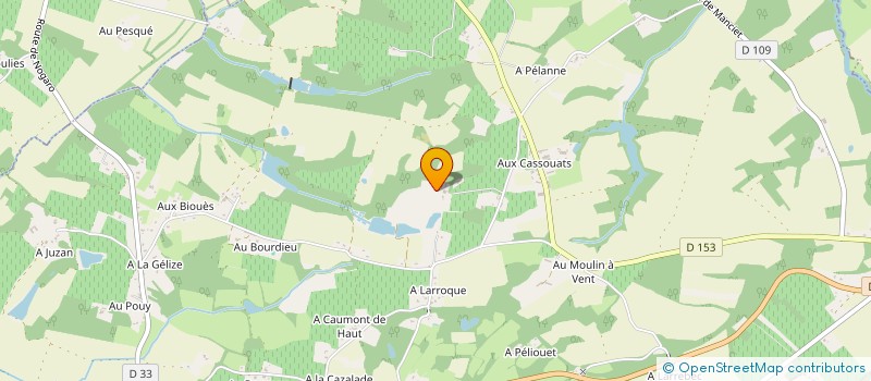 localisation de l'entreprise DU HITTON à SAINTE CHRISTIE D'ARMAGNAC
