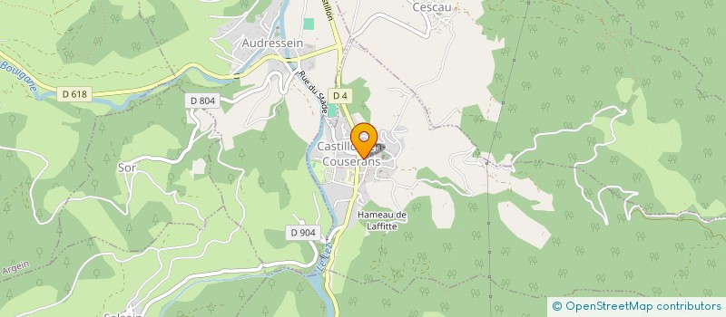 localisation de l'entreprise DU HOUGA à SALSEIN