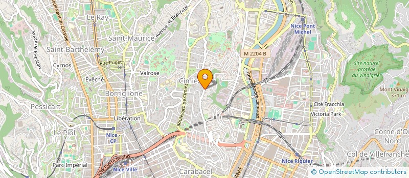localisation de l'entreprise DU HOUSSAIS à NICE