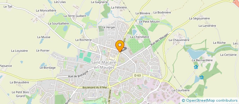 localisation de l'entreprise DU J-T à SEVREMOINE