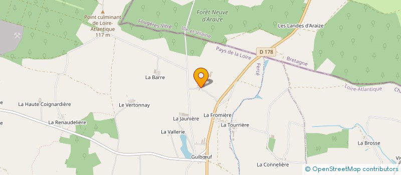 localisation de l'entreprise DU JAHAN  FERCE