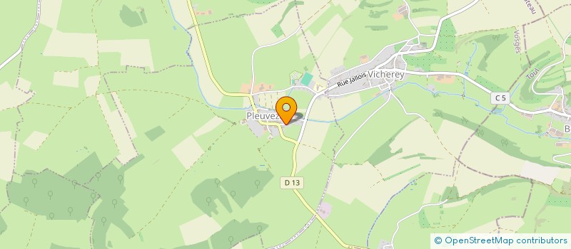 localisation de l'entreprise DU JARD  PLEUVEZAIN