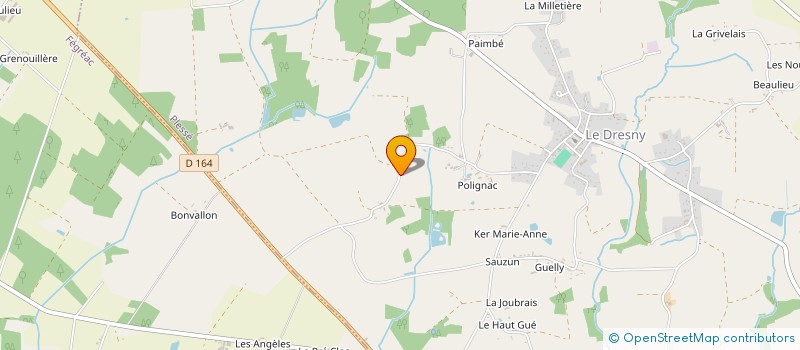 localisation de l'entreprise DU JARDIN DES RAINETTES  PLESSE