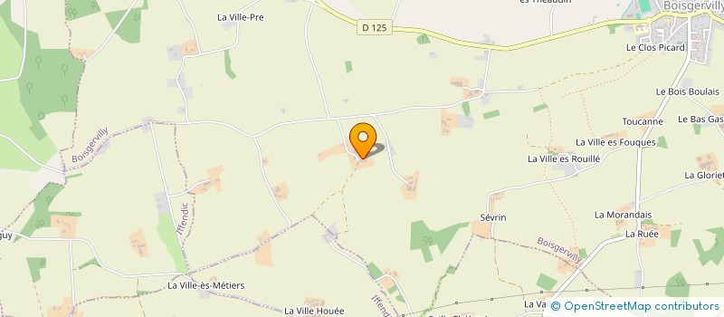 localisation de l'entreprise DU KOAD  BOISGERVILLY