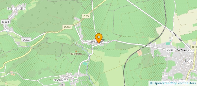 localisation de l'entreprise DU KUBLER  ITTERSWILLER