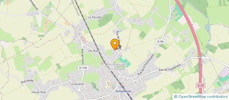 localisation de l'entreprise DU LAC  TEMPLEUVE-EN-PEVELE