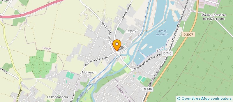 localisation de l'entreprise DU LAC à CEPOY