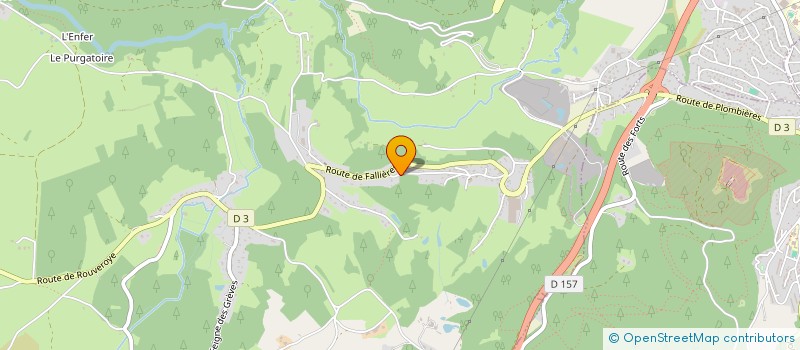 localisation de l'entreprise DU LAC  SAINT-NABORD