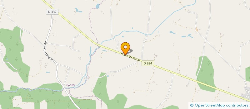 localisation de l'entreprise DU LAC MARREIN  SOUPROSSE