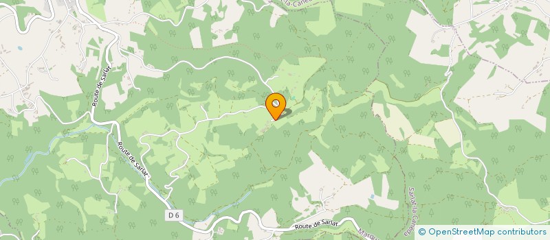 localisation de l'entreprise DU LAC ROUGE  MARQUAY