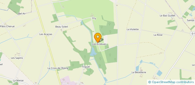 localisation de l'entreprise DU LAIT CRE MEUH à GUEMENE-PENFAO