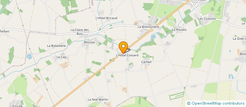 localisation de l'entreprise DU LANDRAIS à LA GRIGONNAIS