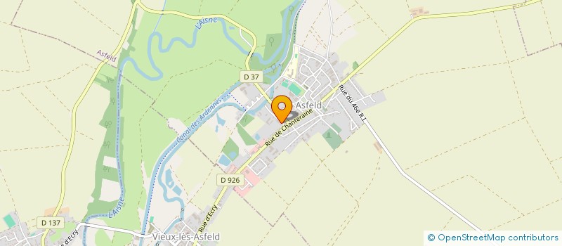 localisation de l'entreprise DU LARGE  AIRE