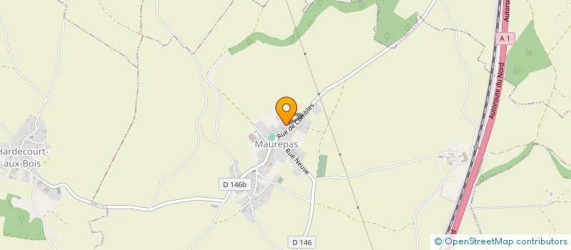 localisation de l'entreprise DU LARRY  MAUREPAS