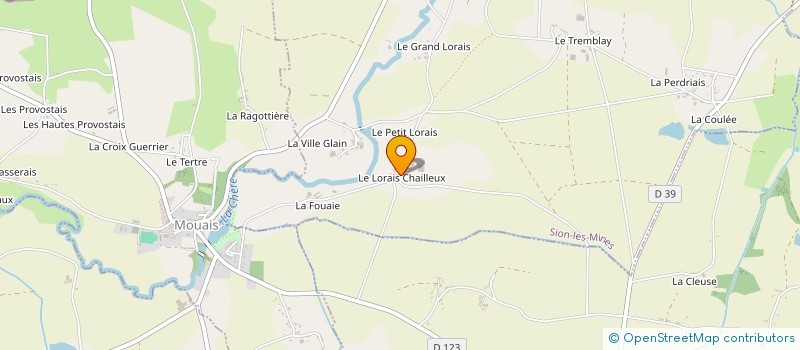 localisation de l'entreprise DU LAURAIS à SION-LES-MINES