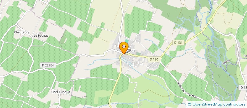 localisation de l'entreprise DU LAVOIR  LA TREMBLADE