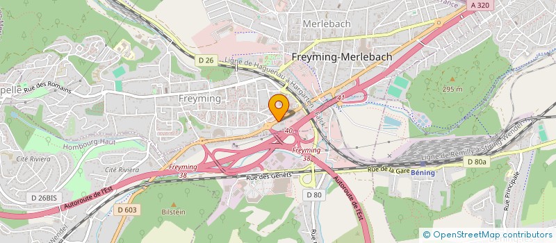 localisation de l'entreprise DU LAVOIR  BETTING