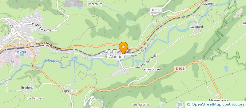 localisation de l'entreprise DU LEMET à SEGUR-LES-VILLAS