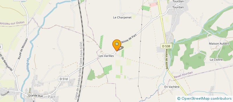 localisation de l'entreprise DU LEROT à REVEL-TOURDAN